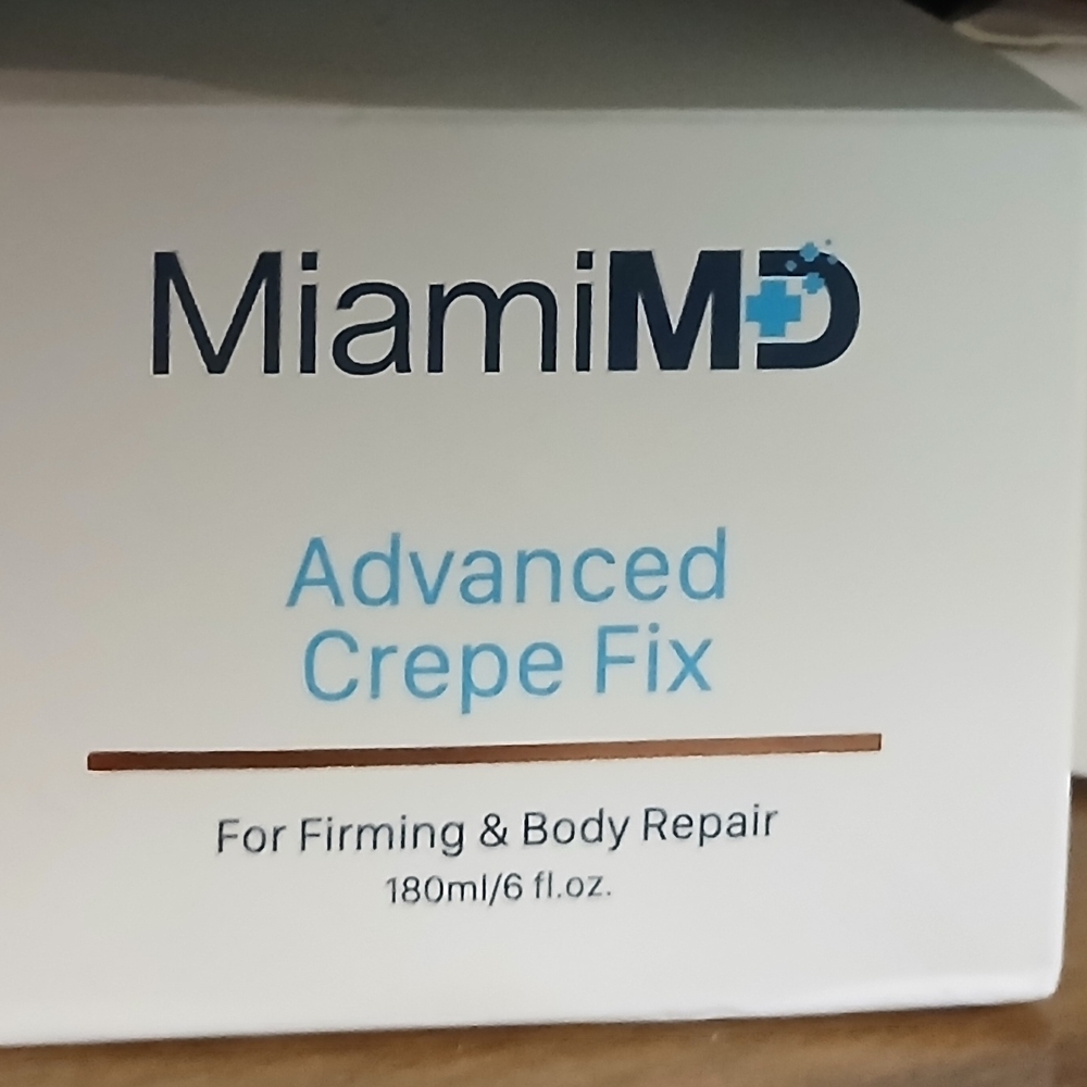 MiamiMD Advanced Crepe Fix Moisturizer - White and Blue
